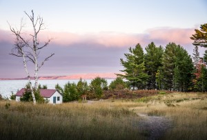 Au Sable Point near the light station, Michigan