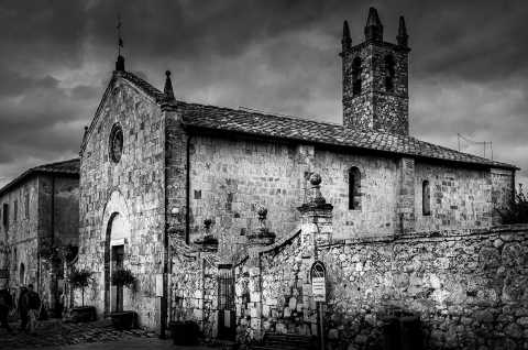 Church, Monteriggioni