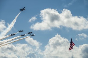 Blue Angels fly at Oceana