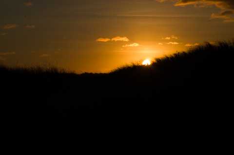 Sunset Over the Dunes