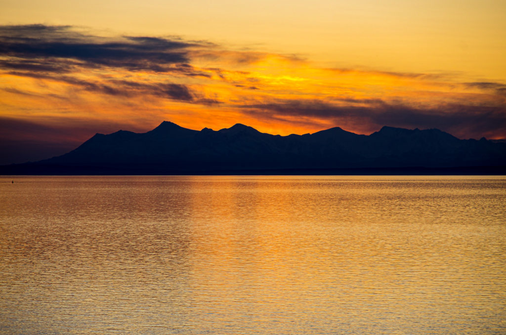 Sunset, Anchorage, Alaska