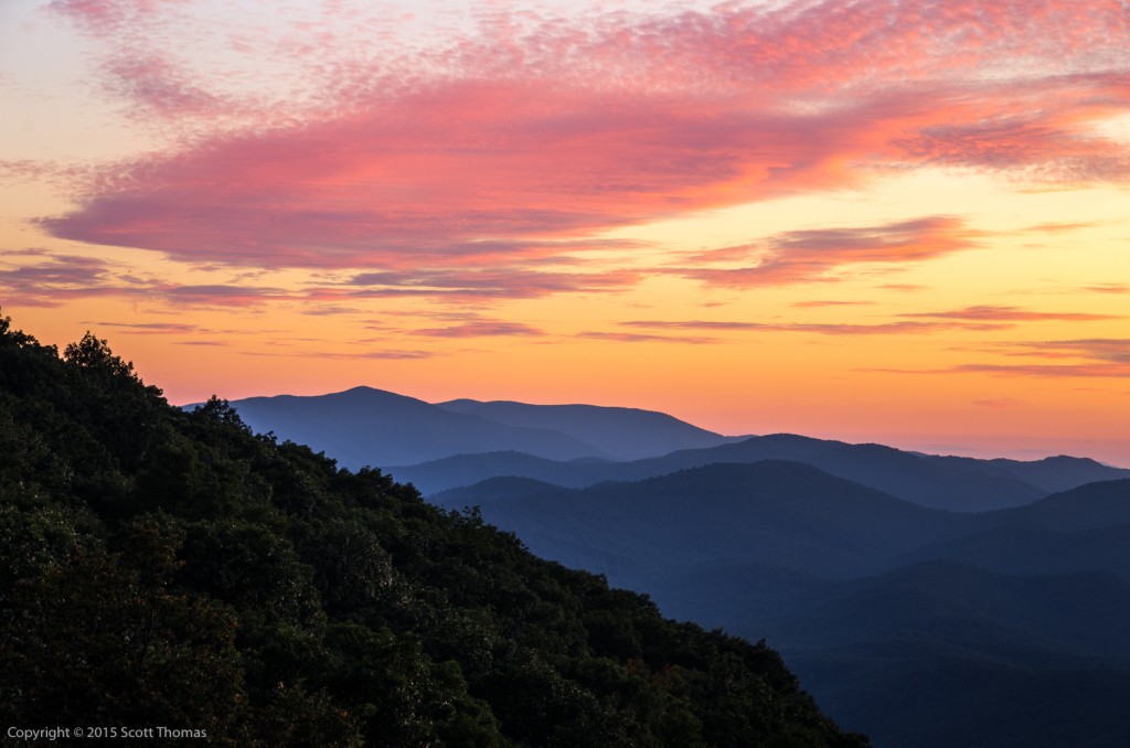 Photo: Blue Ridge Sunset